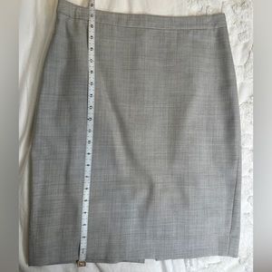 J Crew Wool Pencil Skirt